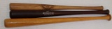 3 Vintage Mini Wooden Baseball Bat Lot Louisville Slugger 125 Superior