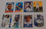 8 Peyton Manning Johnny Unitas NFL Football Card Lot Colts Inserts