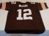 NFL Reebok Football Jersey Cleveland Browns Colt McCoy On Field Stitched Size 52