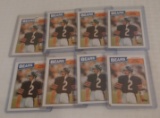 8 Vintage 1987 Topps Doug Flutie #45 Rookie Card Lot Bulk Dealer RC Bears