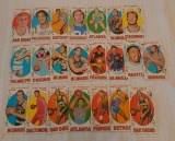 22 Different Vintage 1969-70 Topps NBA Basketball Card Lot Tall