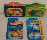 Lledo Diecast MIB Pepsi & Mountain Dew Truck Van Lot w/ Hot Wheels MOC