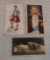 3 Vintage 1920s 1930s Cigarette Card Lot Non Sport Piedmont & More