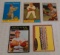 5 Vintage Baseball Card Lot Phillies 1950s 1960s 1970s Bunning Ashburn Hamner Team Bowman