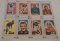 8 Vintage 1955 Bowman Football Card Lot LeBaron Walker Ameche Layne Tittle Bucklin Stautner Kilroy