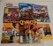 6 Vintage NFL Football Magazine Lot Programs Digest