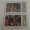 Two 1994 Upper Deck NBA Basketball Rare Air Michael Jordan Bulls GRADED 9 MINT HOF