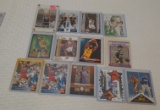 13 NBA Basketball Card Lot Rookie Insert Kobe Curry Duncan Chamberlain Shaq