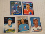 Vintage 1989 Randy Johnson Rookie Card Lot Topps Traded Donruss Score Fleer