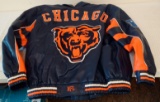 Nice Chicago Bears Leather Jacket Coat Mens XL Gorgeous