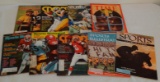 9 Vintage Sport Sports Illustrated SI Magazine Lot Bradshaw Namath 1950s