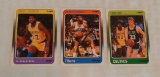 3 NRMT 1988-89 Fleer NBA Basketball Card Lot Stars HOFers Magic Bird Barkley SHARP