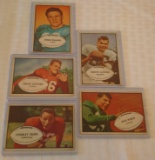 Vintage 1953 Bowman NFL Football HOF Card Lot Gifford Trippi Walker Phios Lavelli