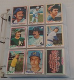 Baseball Card Album 530+ Card Lot 1978 Topps & More Some Stars