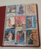 NBA Basketball Card Album 90 Cards Rookies Stars HOFers Loaded LeBron Curry Magic Reggie Duncan MJ