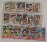 Vintage Topps 1973 1974 1975 Baseball Card Lot Stars HOFers