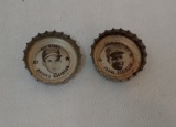 Vintage 1967 1968 Coke Baseball Metal Cap Lot Sprite TAB Orioles HOF Frank Brooks Robinson