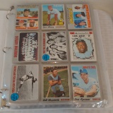 Vintage 1970 Topps Baseball Card Album 261 Cards Starter Set Stars