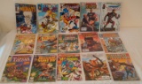 15 Comic Book Lot Many Nice Marvel 1980s 1990s Captain American Tarzan