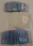 Sports Card Plastic Storage Toploader Lot Used