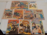 Vintage Charlton Comic Book Lot 10 Different Primus Beetle Bailey Drag N Wheels