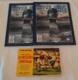 2 Super Bowl XLIII 43 Official Game Program NFL Football Steelers Cardinals 2009 w/ Vintage Soccer