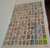 Vintage 1984 Topps Nestle Uncut Baseball Card Sheet Stars #1