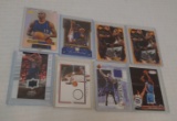 8 Vince Carter NBA Basketball Card Lot Game Used GU Jersey Card Rookies Raptors UNC