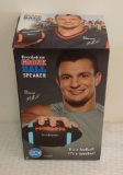 Brookstone NFL Football Shaped Speaker Gronk Rob Gronkowski Endorsed MIB