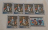 7 Yao Ming NBA Basketball Card Lot Game Used GU Jersey Card Rookies Rockets HOF