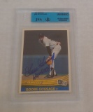 Vintage 1984 Donruss Goose Gossage Autographed Card Yankees HOF JSA Beckett Slabbed