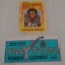 Rare Walter Payton Power Equipment Decal Sticker Bears + 1971 Topps NFL Football Pin Up Gale Sayers