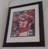 Larry Johnson Signed Autographed 8x10 Photo Framed Matted Chiefs NFL Football Steiner COA Penn State