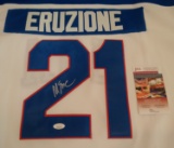 Mike Eruzione Olympic Hockey Custom USA Jersey Signed Autographed JSA COA Miracle On Ice NHL XL