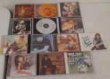 11 Sign-ed Auto CD Country Music Covers Lot Herndon Wills White Singletary Show ST COA