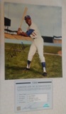 Autographed Signed 8x10 Photo MLB Baseball Dodgers Lou Johnson Show ST COA