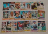 21 Vintage 1970s Topps Baseball Star Card Lot HOF Murray Yaz McCovey Brock