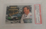 Autographed Signed PSA DNA Slabbed Card NASCAR Ken Schrader 1994 Finish Line Gold