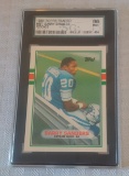 1989 Topps Traded Rookie RC NFL Football Card #83T Barry Sanders Lions HOF SG GRADED 96 MINT
