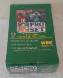 1990 Pro Set NFL Football Sealed Wax Box Rookies Stars HOFers