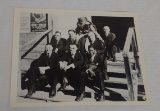 Rare Vintage 8x10 Football B/W Team Photo Wire Press 1920 Akron Indians Fritz Pollard 1st Black NFL