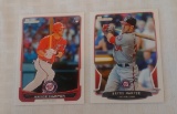 2011 & 2012 Bowman Baseball Bryce Harper Rookie & 2nd Year Card Lot RC Nationals