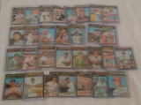 30 Different Vintage 1971 Topps Baseball Card Lot Stars HOFers Gibson Williams Stargell Kaline Maz