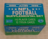 1989 Score Supplemental NFL Football Factory Card Set