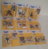 (9) Different Vintage 1996 Kenner Starting Lineup SLU NHL Hockey Lot Roy Hasek Messier Sakic