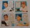 4 Vintage 1950s Red Man Tobacco Baseball Card Lot Nellie Fox Maglie w/ Tab Jones Mize