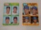 2 Vintage 1965 Topps Baseball High Number Dodgers Red Sox Rookies Card Pair