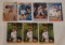 7 Derek Jeter Yankees Baseball Rookie Card Lot RC HOF Topps Upper Deck