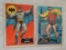 Vintage 1966 Topps Batman & Robin Card Pair #1 & #2 Non Sport