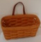 Longaberger Wall Basket Leather Strap Handle